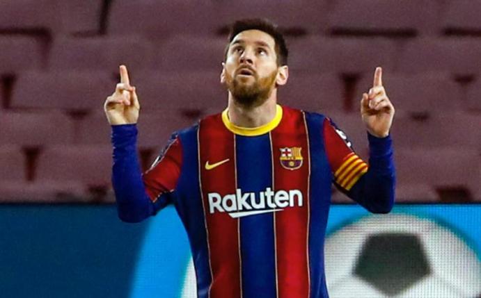 Auch Barcelonas Superstar Lionel Messi hat seine Stimme abgegeben. Foto: Joan Monfort/AP/dpa
