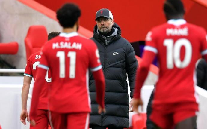 Das Team von Jürgen Klopp steckt in einer kleinen Krise. Foto: Paul Ellis/PA Wire/dpa