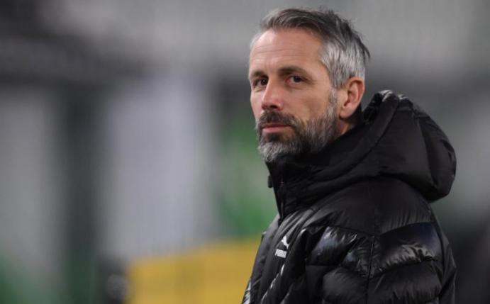 Verlässt Gladbach am Ende der Saison: Trainer Marco Rose. Foto: Swen Pförtner/dpa