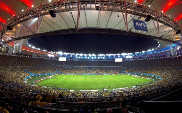 Das Maracanã-Stadion soll umbenannt werden. Foto: Marcelo Sayao/EFE/dpa