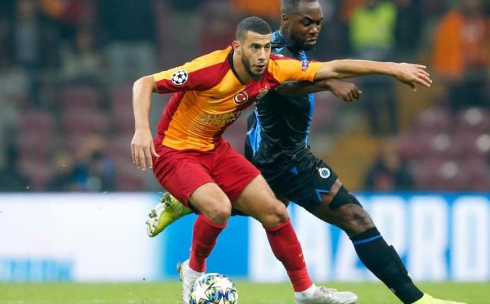 Muss Galatasaray Istanbul verlassen: Younes Belhanda (l). Foto: Bruno Fahy/BELGA/dpa