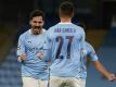 Gündogan (l.) erneut Toschütze für die Skyblues