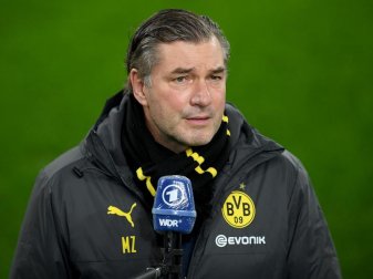 Michael Zorc mahnt zur vollen Konzentration auf die Bundesliga. Foto: Frederic Scheidemann/Getty Images Europe/Pool/dpa Michael Zorc mahnt zur vollen Konzentration auf die Bundesliga. Foto: Frederic Scheidemann/Getty Images Europe/Pool/dpa