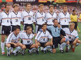 Thon und Kohler spielten mit Matthäus im DFB-Dress Thon und Kohler spielten mit Matthäus im DFB-Dress