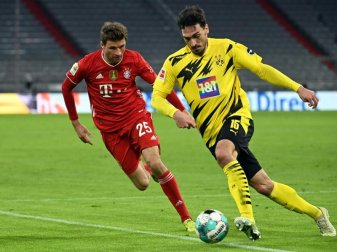 Eine Entscheidung, ob Mats Hummels (r) und Thomas Müller wieder für das DFB-Team nominiert werden, soll erst im Mai gefällt werden. Foto: Sven Hoppe/dpa-POOL/dpa Eine Entscheidung, ob Mats Hummels (r) und Thomas Müller wieder für das DFB-Team nominiert werden, soll erst im Mai gefällt werden. Foto: Sven Hoppe/dpa-POOL/dpa