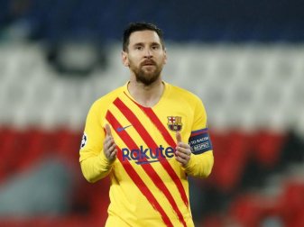 Schied mit dem FC Barcelona in der Champions League aus: Lionel Messi. Foto: Christophe Ena/AP/dpa Schied mit dem FC Barcelona in der Champions League aus: Lionel Messi. Foto: Christophe Ena/AP/dpa