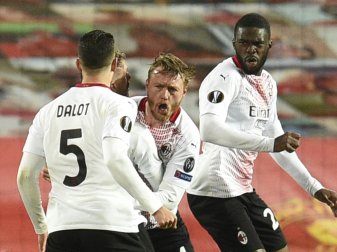 Der AC Mailand holt ein Remis bei Manchester United Der AC Mailand holt ein Remis bei Manchester United