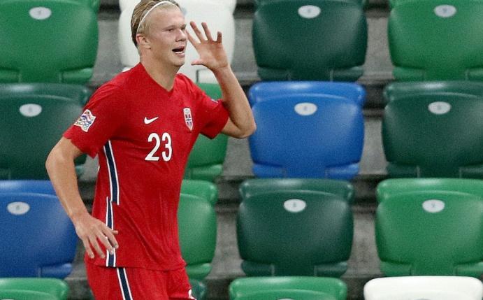 Torjäger Erling Haaland führt Norwegens Aufgebot an