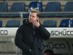 Will mit Bremen auch gegen die Bayern punkten: Werder-Coach Florian Kohfeldt. Foto: Friso Gentsch/dpa