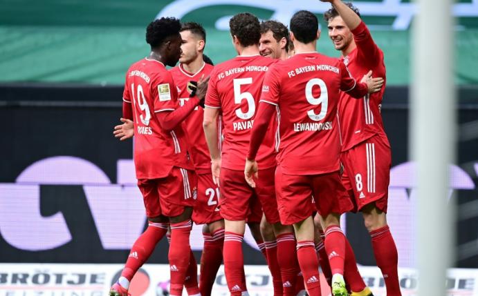 Bayern München bezwingt Werder Bremen 3:1