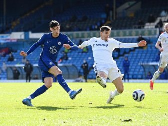 Kai Havertz (l) stand gegen Leeds in der Startelf. Foto: Laurence Griffiths/PA Wire/dpa