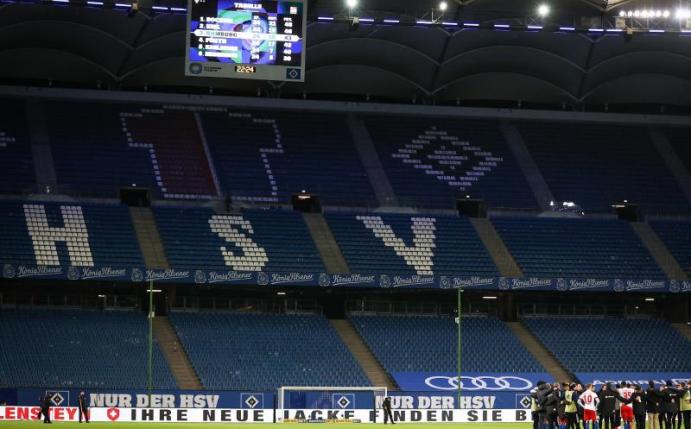 Im Team des Hamburger SV gibt es einen Corona-Verdachtsfall. Foto: Christian Charisius/dpa