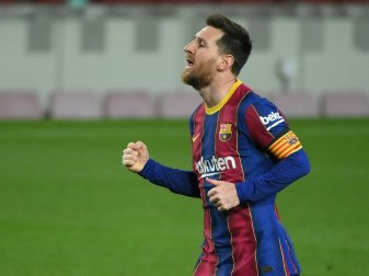 Messi erzielte einen Doppelpack für Barcelona Messi erzielte einen Doppelpack für Barcelona