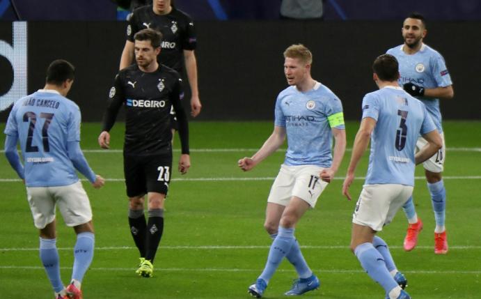 Borussia Mönchengladbach unterliegt Manchester City 0:2