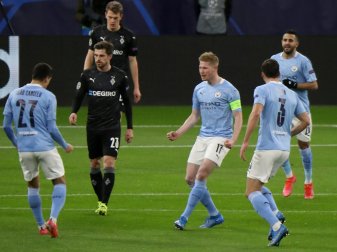 Borussia Mönchengladbach unterliegt Manchester City 0:2 Borussia Mönchengladbach unterliegt Manchester City 0:2