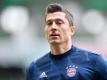 Robert Lewandowski steht vor dem 26. Spieltag bei 32 Toren in dieser Saison. Foto: Martin Meissner/AP-Pool/dpa