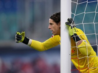 Aus mit Gladbach in der Champions League: Yann Sommer Aus mit Gladbach in der Champions League: Yann Sommer