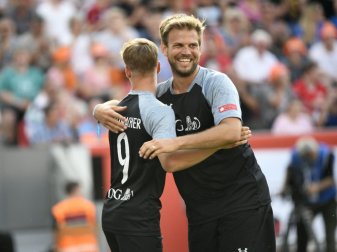 Moritz Fürste (r.) hofft auf Rückkehr des Breitensports