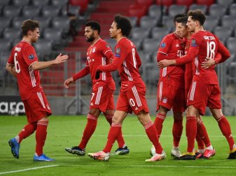 Der FC Bayern München setzte sich souverän gegen Lazio Rom durch. Foto: Sven Hoppe/dpa