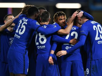 Chelsea feiert den Einzug ins Viertelfinale Chelsea feiert den Einzug ins Viertelfinale