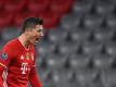 Robert Lewandowski traf für die Bayern erst unter der Woche in der Champions League gegen Lazio Rom. Foto: Sven Hoppe/dpa