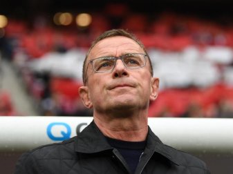 Nach Reiner Calmud «goldrichtig» für Schalke: Ralf Rangnick. Foto: Hendrik Schmidt/ZB/dpa