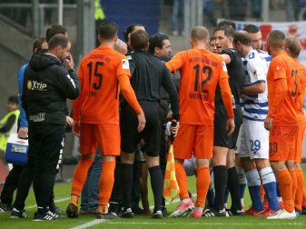 Das Erzgebirge setzt sich mit 2:0 gegen Sandhausen durch