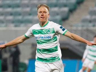 Havard Nielsen traf zum zwischenzeitlichen 1:0 Havard Nielsen traf zum zwischenzeitlichen 1:0