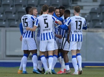 Hertha holt wichtigen Dreier im Abstiegskampf Hertha holt wichtigen Dreier im Abstiegskampf