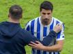 Muss von Hertha-Coach Pal Dardai etwas gebremst werden: Sami Khedira. Foto: Soeren Stache/dpa POOL/dpa