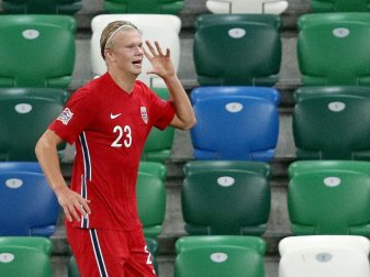 Haaland will mit Norwegen bei großen Turnieren spielen Haaland will mit Norwegen bei großen Turnieren spielen