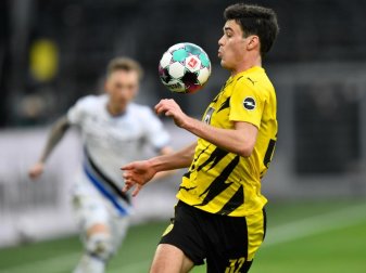 Kann die beiden anstehenden Länderspiele für die US-Nationalmannschaft bestreiten: Giovanni Reyna von Borussia Dortmund. Foto: Martin Meissner/AP-POOL/dpa