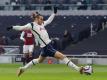 Spielt derzeit auf Leihbasis für Tottenham Hotspur: Gareth Bale. Foto: Julian Finney/POOL Getty/AP/dpa