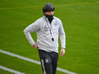 Die Hälfte der Deutschen traut dem DFB-Team unter einem Bundestrainer Joachim Löw den EM-Titel nicht zu. Foto: Federico Gambarini/dpa Die Hälfte der Deutschen traut dem DFB-Team unter einem Bundestrainer Joachim Löw den EM-Titel nicht zu. Foto: Federico Gambarini/dpa