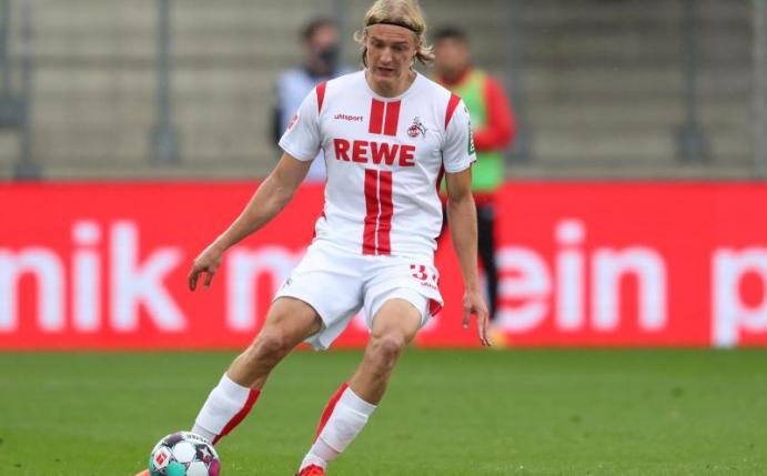 Hat eine schwierige Zeit hinter sich: Köln-Profi Sebastiaan Bornauw. Foto: Friso Gentsch/dpa