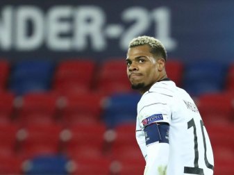 Ebnete mit seinem wichtigen Treffer den Sieg der deutschen U21 zum EM-Auftakt: Lukas Nmecha. Foto: Csaba Domotor/dpa Ebnete mit seinem wichtigen Treffer den Sieg der deutschen U21 zum EM-Auftakt: Lukas Nmecha. Foto: Csaba Domotor/dpa