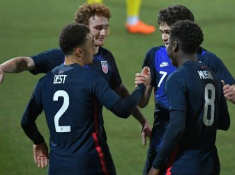 Die USA sind damit seit acht Spielen ohne Niederlage Die USA sind damit seit acht Spielen ohne Niederlage