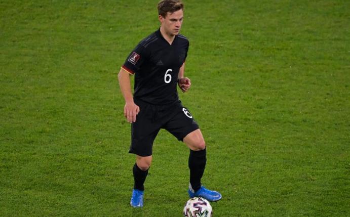 Zeigte eine starke Leistung: Joshua Kimmich. Foto: Tobias Schwarz/AFP-Pool/dpa