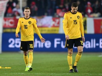 Hazard (l.) und Meunier reisen nicht mit nach Tschechien