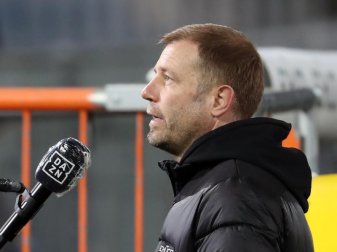 Will mit Bielefeld den Abstieg verhindern: Arminia-Coach Frank Kramer. Foto: Friso Gentsch/dpa Will mit Bielefeld den Abstieg verhindern: Arminia-Coach Frank Kramer. Foto: Friso Gentsch/dpa