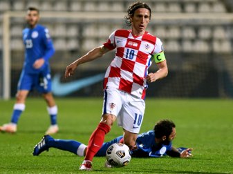 Kapitän Luka Modric ist nun kroatischer Rekordspieler