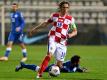 Kapitän Luka Modric ist nun kroatischer Rekordspieler