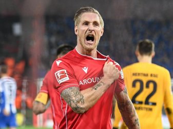 Sieht im Berlin-Derby eine Bereicherung für die Bundesliga: Sebastian Polter. Foto: Britta Pedersen/dpa-Zentralbild/dpa