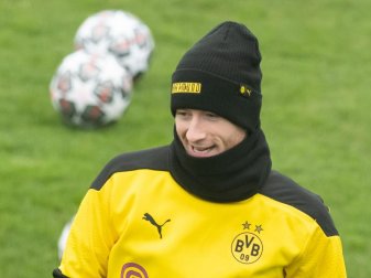 Borussia Dortmund kann gegen Eintracht Frankfurt wieder auf Marco Reus zurückgreifen. Foto: Bernd Thissen/dpa