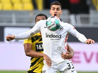 Andre Silva traf in der 87. Minute für Frankfurt