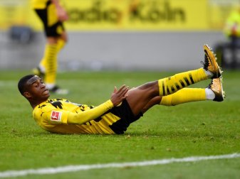 Der BVB muss den Rest der Saison auf Youssoufa Moukoko verzichten. Foto: Marius Becker/dpa-Pool/dpa