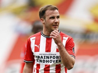 Hat beim PSV Eindhoven wieder Spaß am Fußball: Mario Götze. Foto: Maurice Van Steen/ANP/dpa