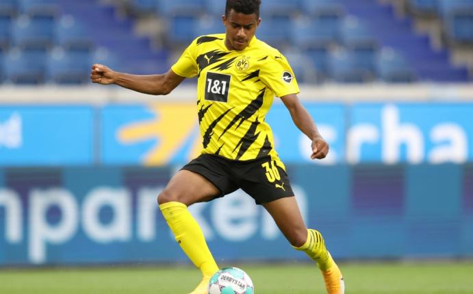 Dortmunds Ansgar Knauff steht in der Startelf