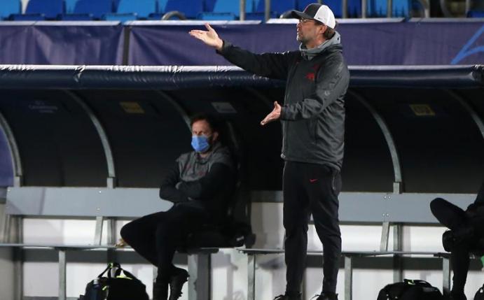 Steht mit Liverpool in der Königsklasse vor dem Aus: Jürgen Klopp. Foto: Isabel Infantes/PA Wire/dpa