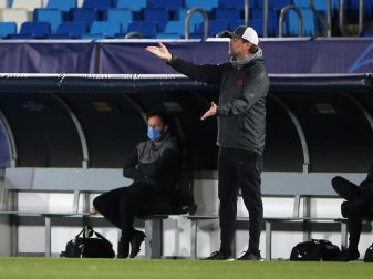 Steht mit Liverpool in der Königsklasse vor dem Aus: Jürgen Klopp. Foto: Isabel Infantes/PA Wire/dpa Steht mit Liverpool in der Königsklasse vor dem Aus: Jürgen Klopp. Foto: Isabel Infantes/PA Wire/dpa